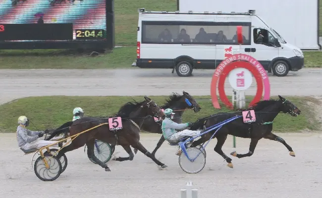 Ippica: all'ippodromo Snai La Maura Erik Bondo fa tripletta, ma il premio Aligero lo vince Amarcord