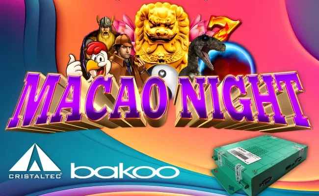 Giochi, omologata Macao Night: è il primo multigame nato dalla partnership Cristaltec e Bakoo