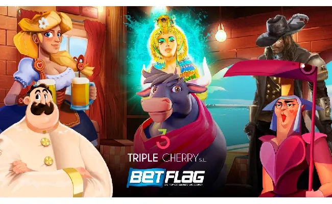 Anche le slot firmate Triple Cherry nel casino’ di Betflag