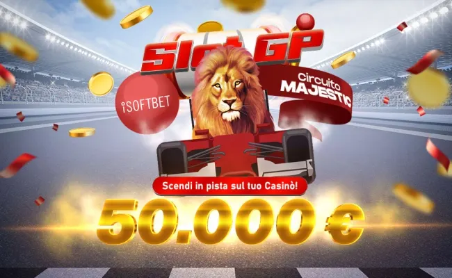 Ottava tappa per Slot GP di Microgame, si corre sul Circuito Majestic