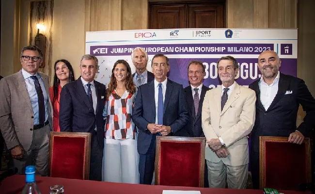 Equitazione: presentato l'Europeo di Salto Ostacoli che si svolgerà a Milano dal 30 agosto al 3 settembre 2023 all'Ippodromo Snai San Siro