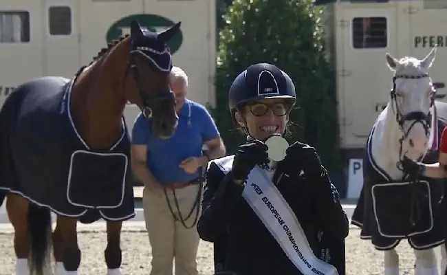 Campionato d’Europa di Dressage Paralimpico: Sara Morganti è medaglia d’oro nel Freestyle