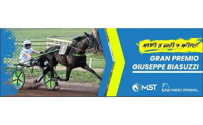 Ippica, MST apre l'antepost del Gran Premio Giuseppe Biasuzzi
