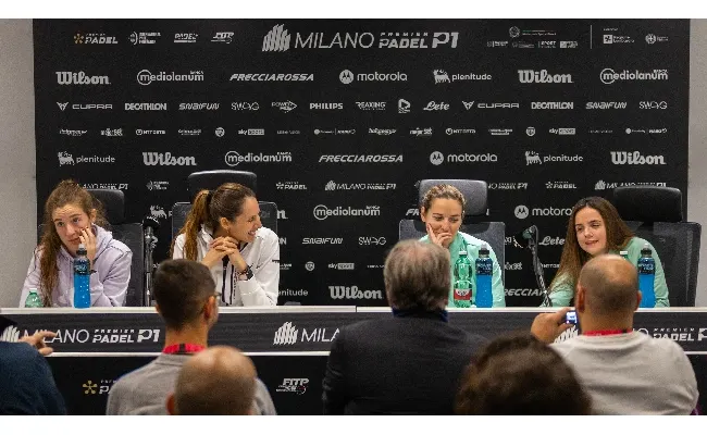 Milano Premier Padel P1, Sanchez-Josemaria: "Tanta voglia di fare bene, speriamo che il pubblico ci tifi". Triay-Ortega: "Milano bellissima, non vediamo l'ora di iniziare"