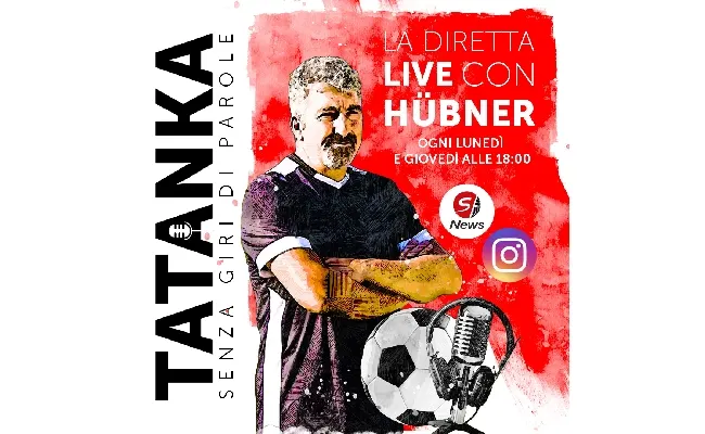 Calcio, Hübner su De Rossi: “Conosce l’ambiente e può guadagnarsi la conferma alla Roma”. Questa sera a “Tatanka, senza giri di parole” ospite Michelangelo Rampulla
