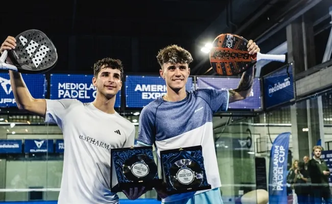 Mediolanum Padel Cup, a Como trionfo di Abbate e Graziotti. Nel femminile titolo a Pappacena-Sussarello