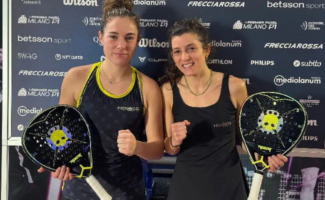 Milano Premier Padel P1. Dal Pozzo-Baldi, che favola! Battute Arellano e Lujan, le italiane si qualificano al tabellone principale