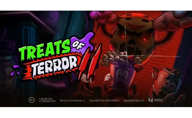 Play’n-GO, Treats of Terror II porta l’horror in una sala giochi anni ’80 infestata da snack