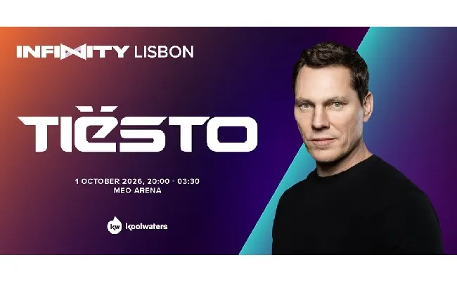SBC Summit 2026, Tiesto sarà la star dell’Infinity Lisbona