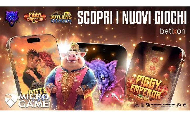 Microgame integra il portfolio Betixon e amplia l’offerta casinò del network