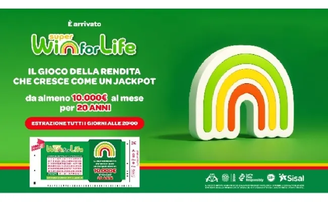 Super Win for Life, estrazione di lunedì 6 luglio 2026: la combinazione vincente