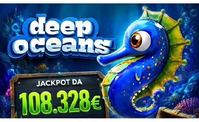 Jackpot da 108mila euro sul casinò Betpassion: colpo su Deep Oceans con una puntata da 1,25 €