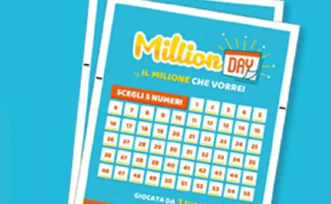 MillionDay e MillionDay extra: le estrazioni delle 13 di oggi, lunedì 20 luglio 2026