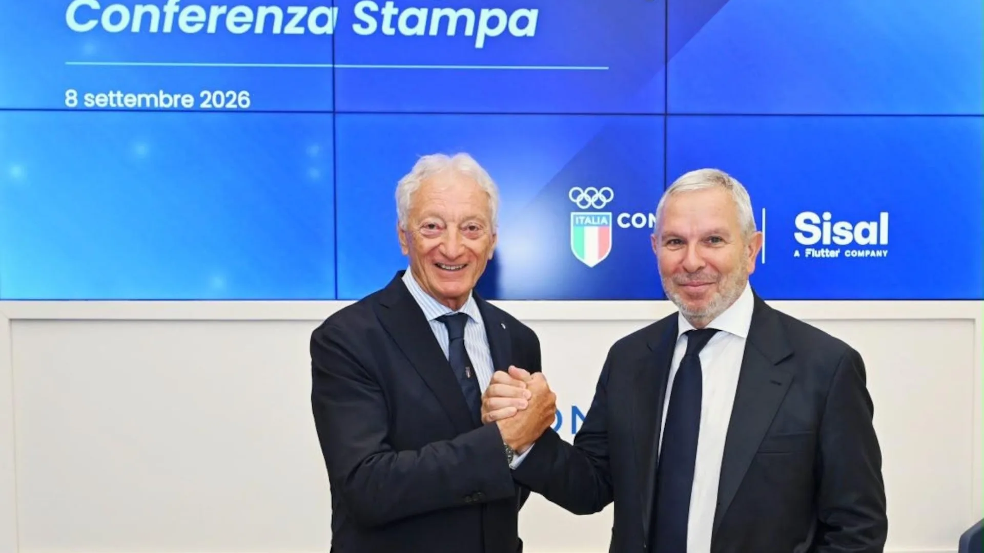 CONI e Sisal insieme per lo sport olimpico italiano, presentata la collaborazione per contribuire a supportare i progetti olimpici dell’Italia Team